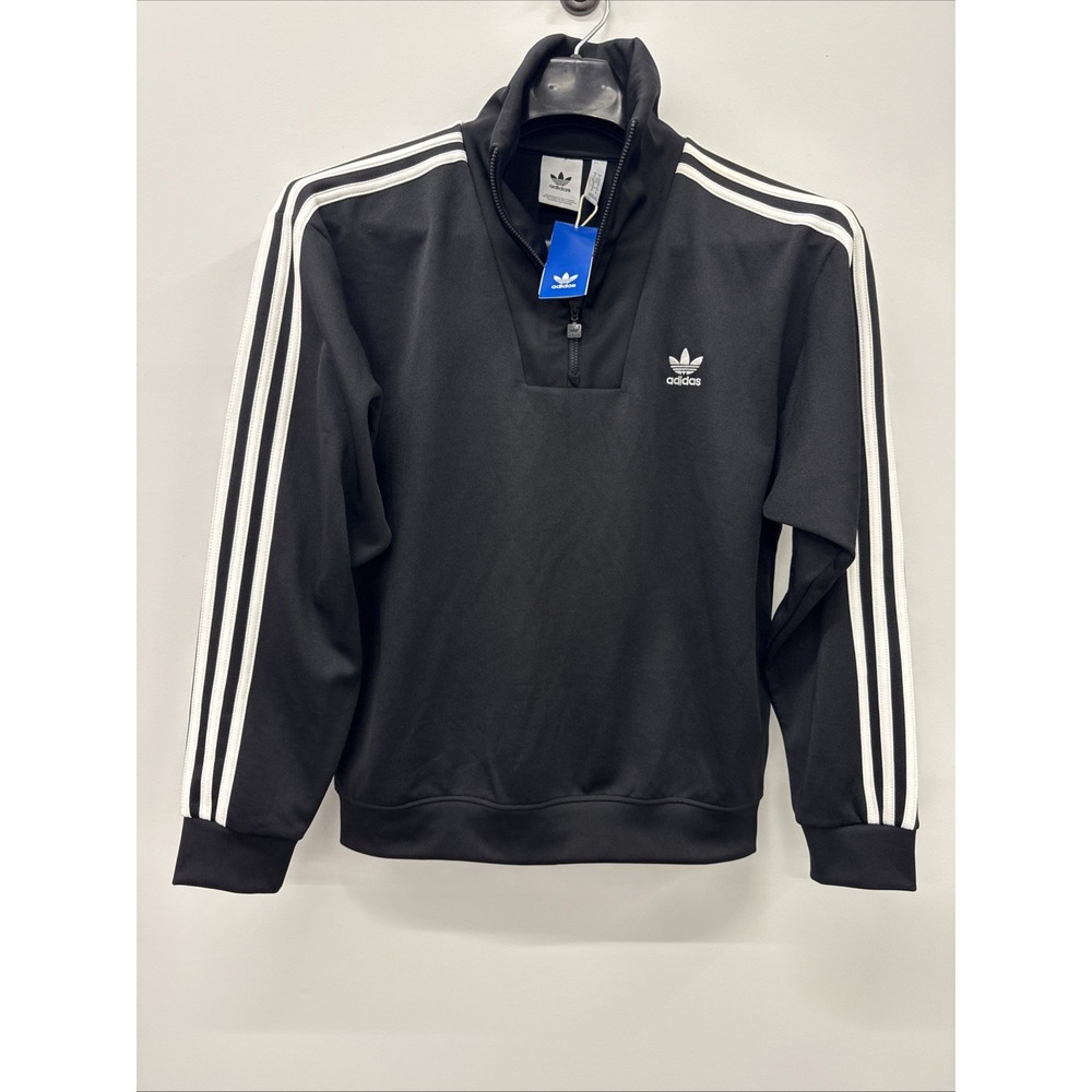 Adidas  Funnel Neck TT Track Top Jacket Men Size‎ Medium IZ4803 Black Retail $80